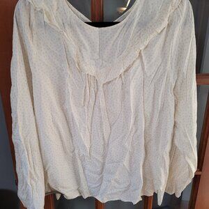 Long Sleeve Light Weight Loft Outlet Blouse